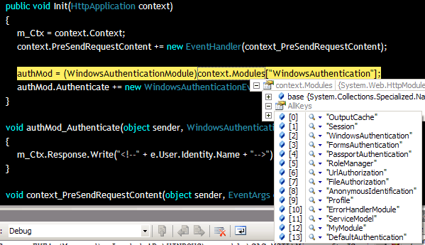 Developing IIS 0 Modules and Handlers with the .NET Framework